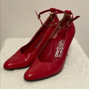 Salvatore Ferragamo Red Heels